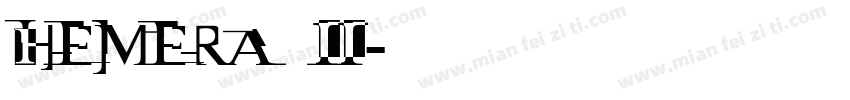 Hemera II字体转换